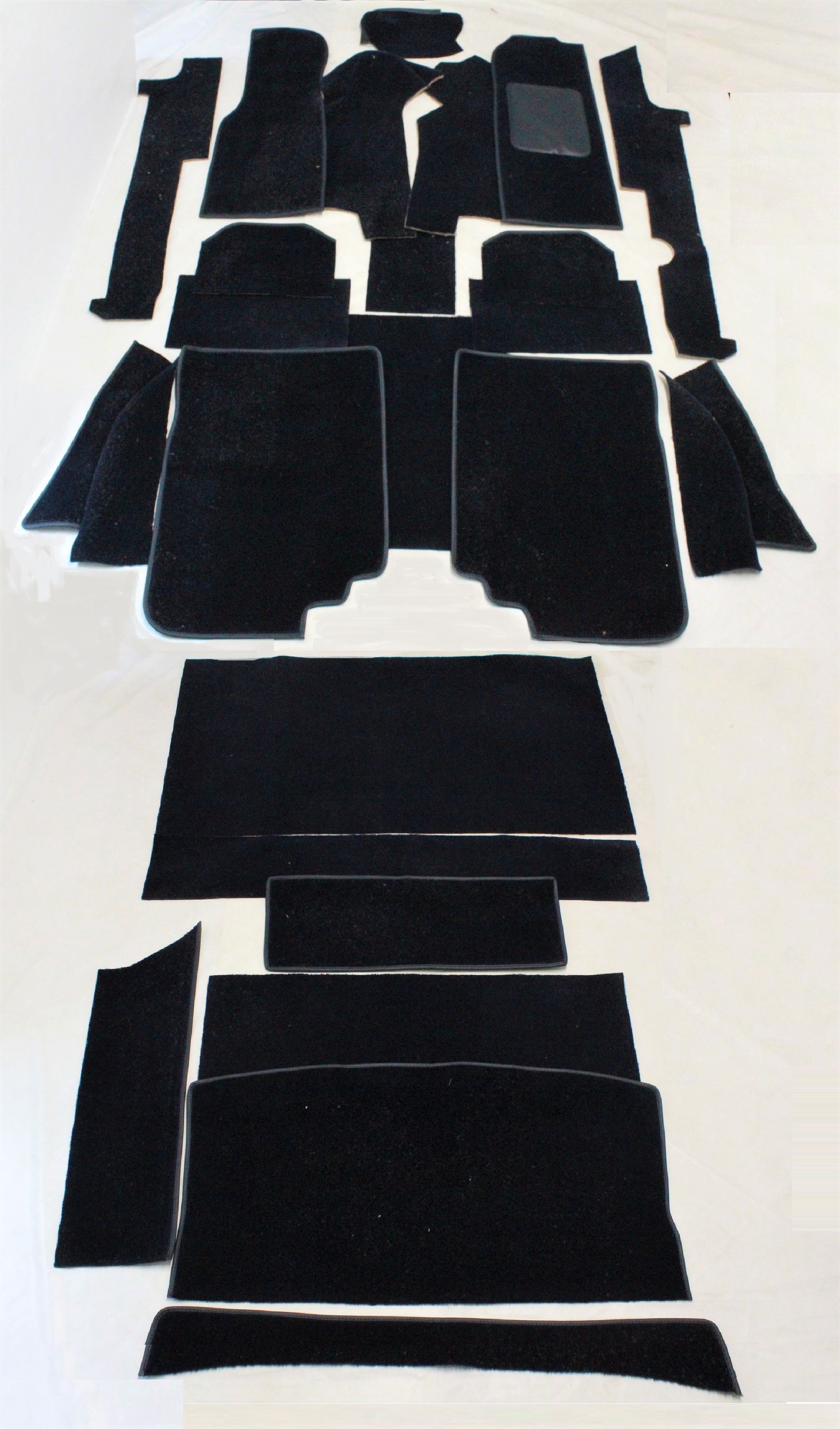 Jaguar XJS Convertible 19881991 Carpet Set Tufted including Rear Box