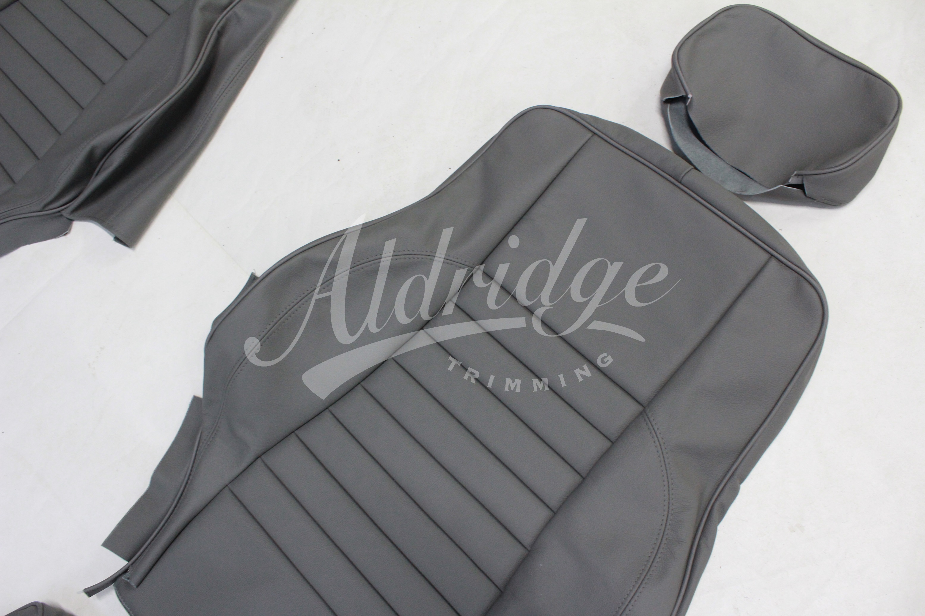 Jaguar XJS Convertible 19881991 Front Seat Covers Including Headrest