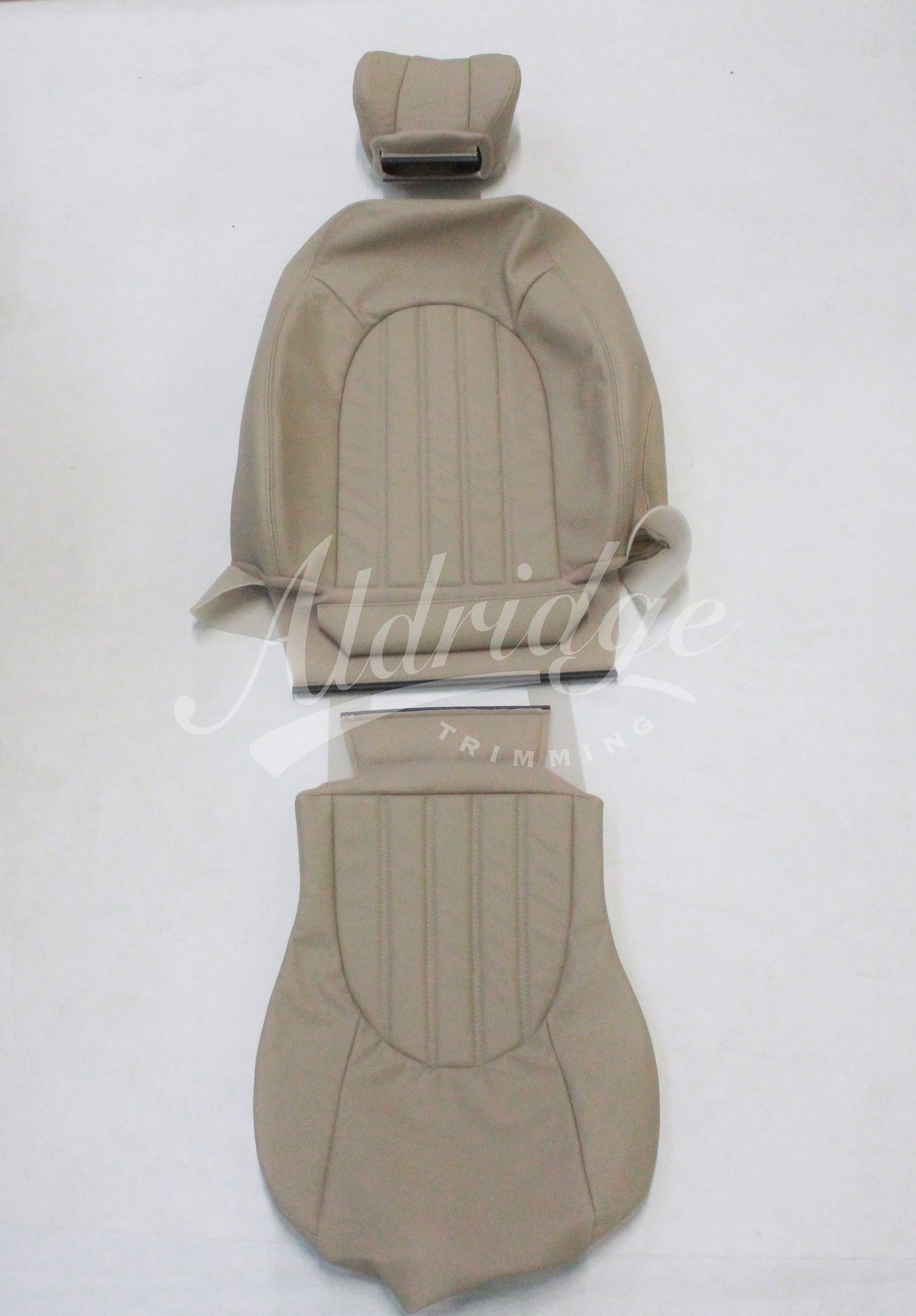 Jaguar XK8 Front Seat Covers (Late) Leather Pair Aldridge Trimming Ltd