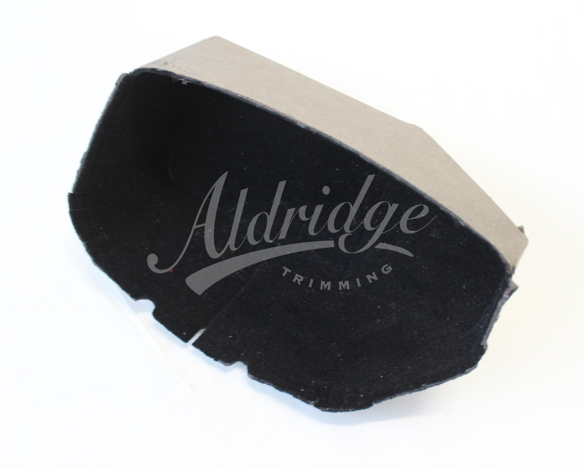 Jaguar E Type Roadster 4.2 S1 Dashboard Glovebox Liner Black Flock