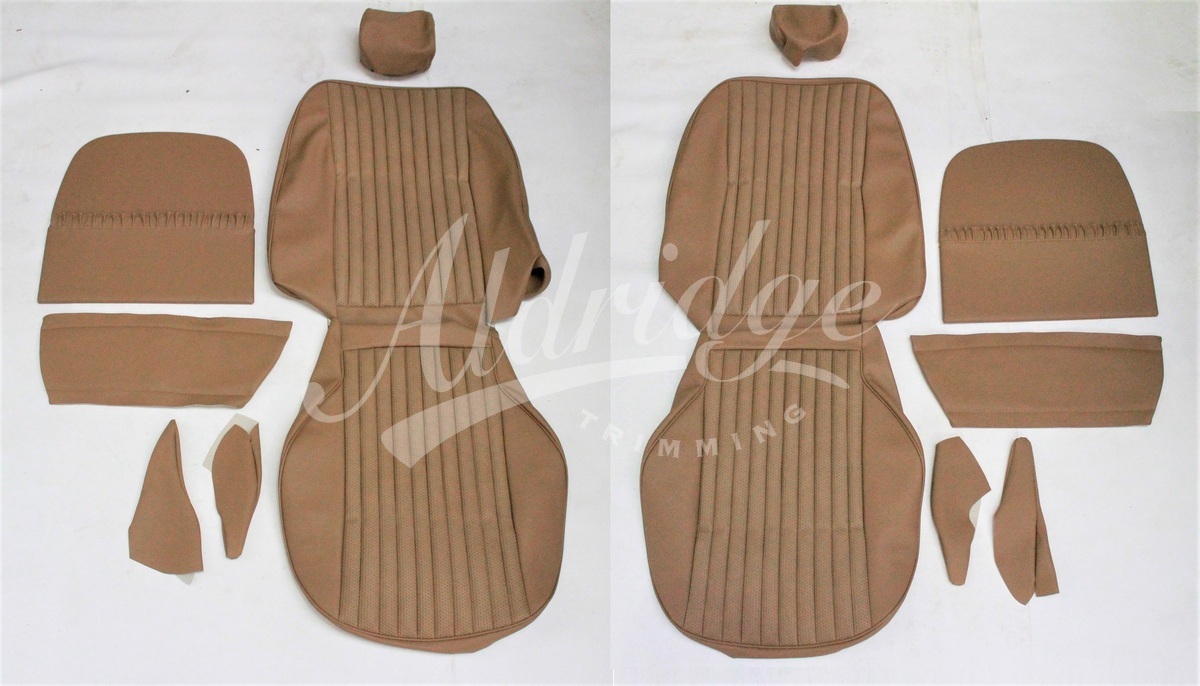 Vinyl Front Seat Covers Complete Mk2 Pair Aldridge Trimming