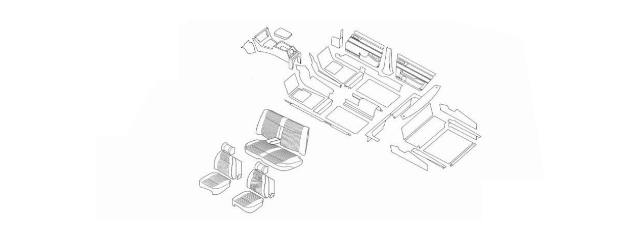 Full Trim Kit Wide Flutes Schematic