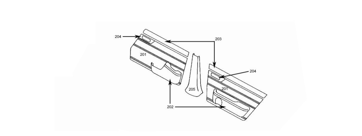 Door Panels Excluding Pockets (set Of 4) Schematic