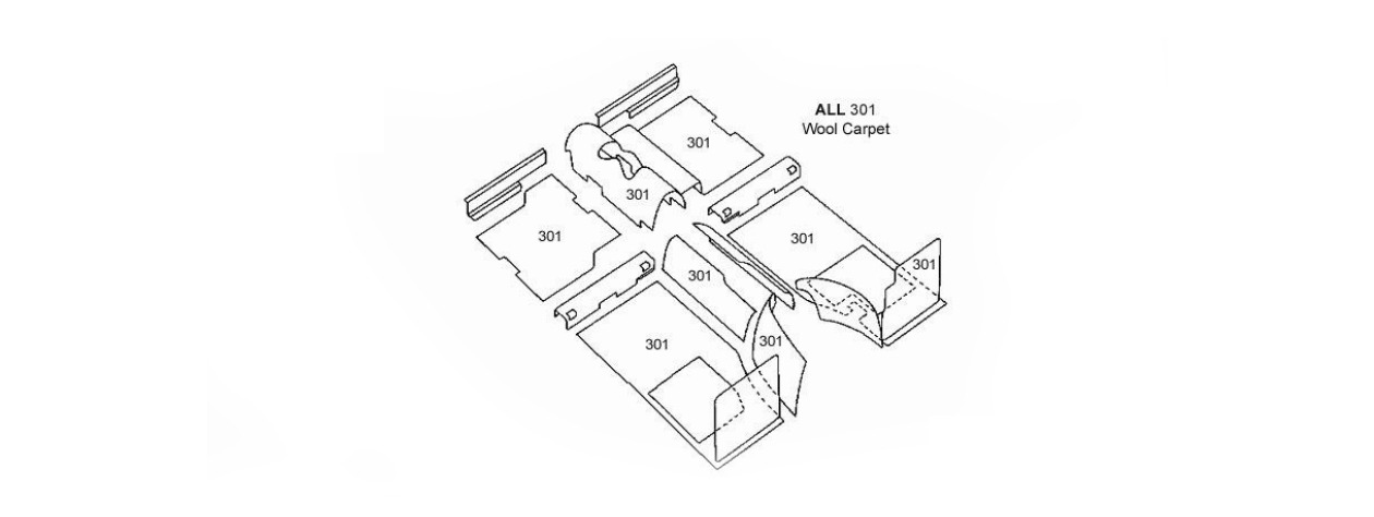 Carpet Set - Wool Schematic