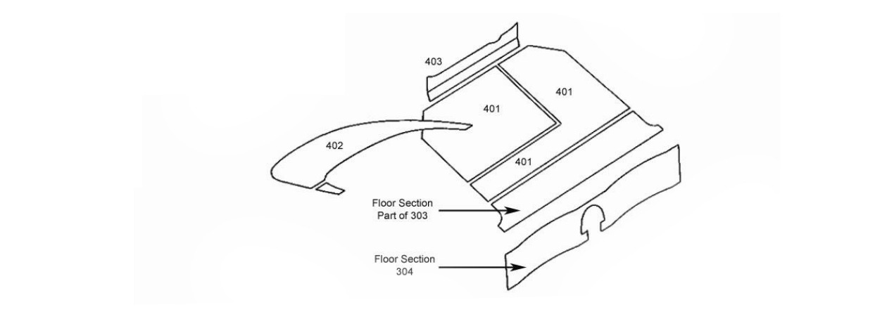 Trim Panel Below Rear Door Schematic