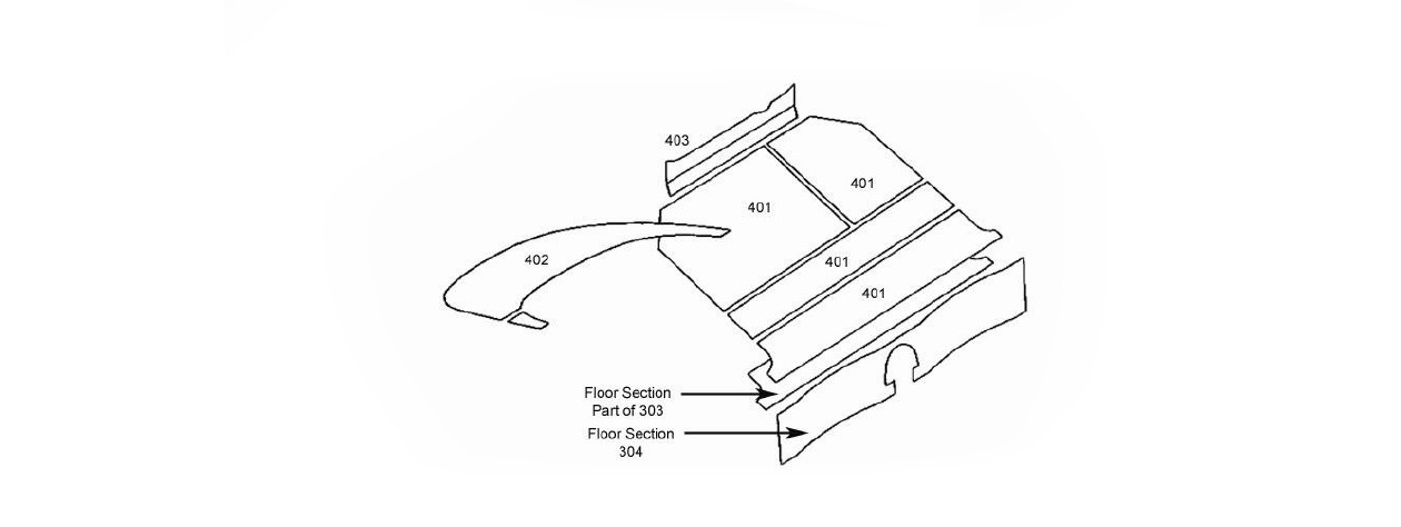 Trim Panel Below Rear Door Schematic