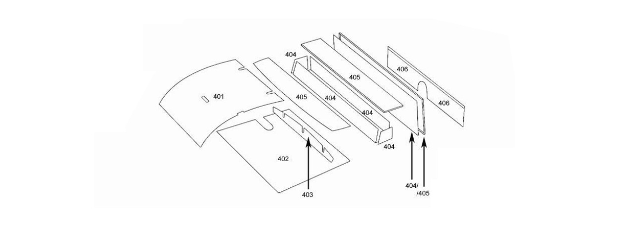 1.0 Metre Moquette (for Diff Cover And Petrol Filler Neck) Schematic
