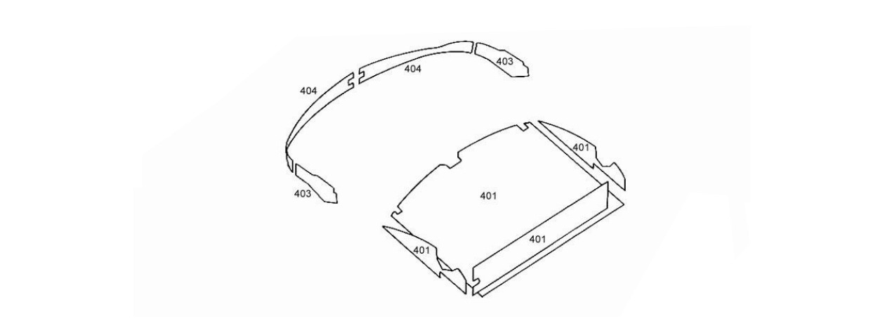 E Type Roadster 4.2 S1 Boot Schematic