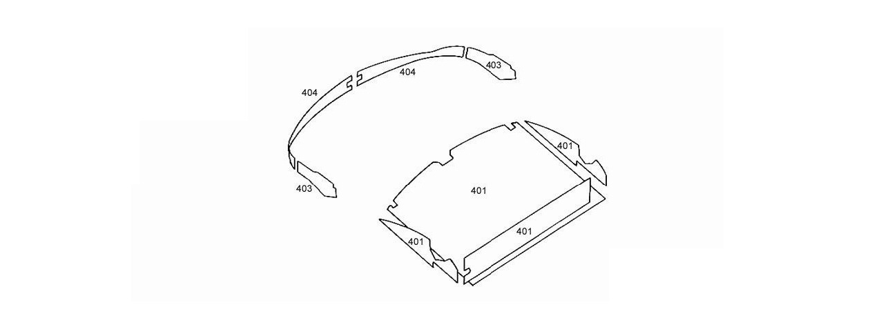 E Type Roadster 4.2 S2 Boot Schematic
