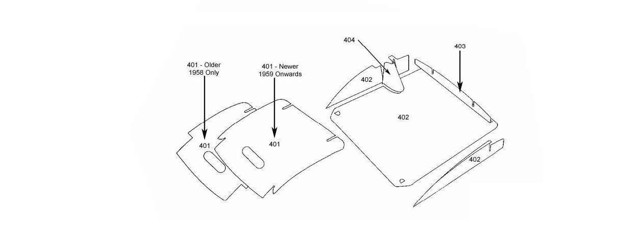 Boot Lid Panel Schematic