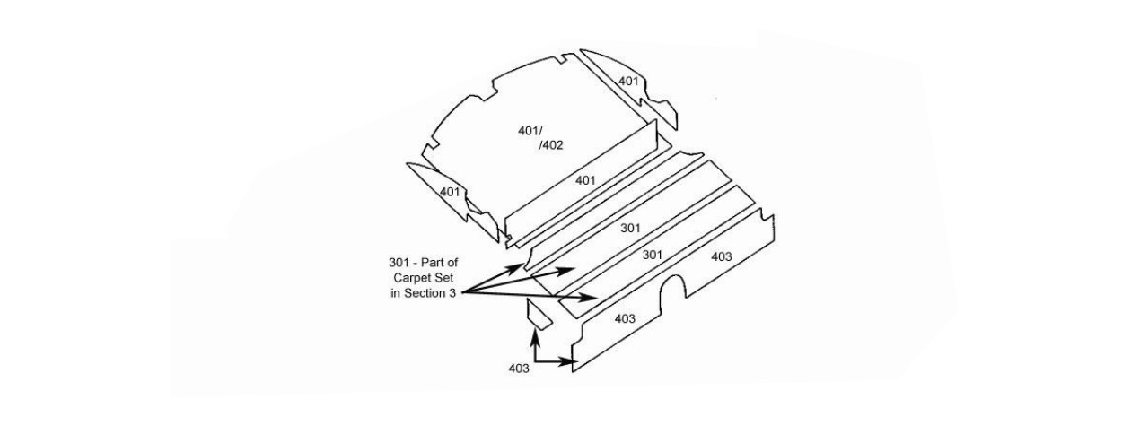 E Type Roadster V12 S3 Boot Schematic